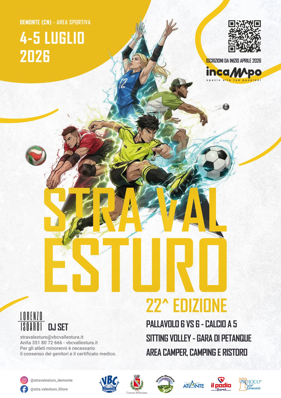 Stra Val Esturo 2026: torna il grande weekend di sport e festa in Valle Stura